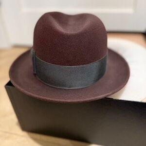Men’s Vintage 1950s Mallory Fedora – Professionally Restored - Size 7.5